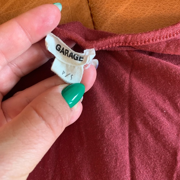 Garage bodysuit / Burgundy / Size S - Picture 4 of 4